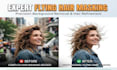 do complex hair masking and hair background removal, hair refine edge, hair line