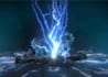 create 4k gaming lightning strike logo animation