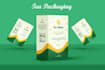 design premium coffee and tea boxes label and pouch packaging