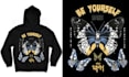 create trendy gothic, mystic, illusion t shirt design