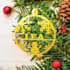 model and print a personalized christmas ball