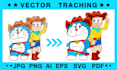 vector tracing, vectorize image, convert logo to vector  2 hr quickly