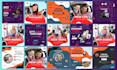design professional social media posts, canva templates for your brand