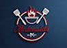 design modern restaurant, food, bakery, catering and kitchen logo 12h
