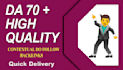 build SEO dofollow backlinks with high quality contextual link building