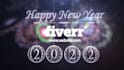 create new year countdown video with logo in all languages