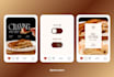 design instagram post for food, fashion, and events