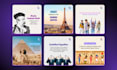 create instagram post graphics design