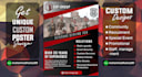 make unique poster design for fivem community