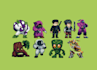 make pixel art characters and animation for your