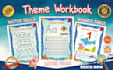 design theme worksheet for kids tracing handwriting workbook