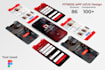 design creative unique modern landing page or website uiux