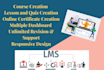 develop professional lms website