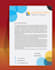 make editable an outstanding professional letterhead design