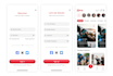 design mobile apps UI UX with figma