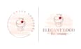 design bakery logo or cake brand in watercolor or hand drawn