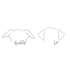 draw your pets ear outline