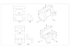 draw 2d mechanical and engineering drawing on autocad
