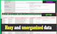 do ms excel data cleaning and fastest data entry
