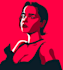 draw colorful modern pop art in malika favre style