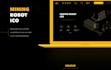 build crypto landing page, website, crypto landing page