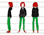 do concept art, background and characters in cartoon 2d