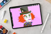 draw pfp cartoon character for any purpose