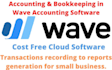 manage your bookkeeping using wave apps accounting