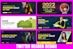 create facebook cover, twitter header, and any social media cover banner design