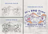 create vintage cartoon mascot 30s character illustration