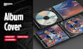 create cartoon album cover illustration