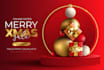 create creative christmas flyer