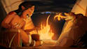 design splash art or illustration for game novel etc