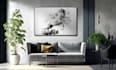 create canvas mockup or wall art mockup design for you