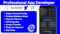 build cross platform mobile apps with flutterflow bubble io adalo wappler  glide