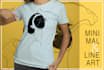 do trendy custom illustrations and sayings for tshirt