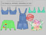 do fashion apparel technical drawing cad