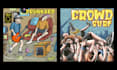 make cartoon illustration for album cover pop punk, hiphop