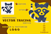 do vector tracing, logo redraw, raster to vector asap in ai, PSD, PDF, png, svg