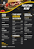 design a modern menu design and invitation cards