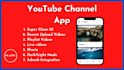create you a youtube channel app