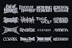 create clean, modern metalcore, deathcore, mathcore, hard rock, metal band logo