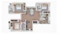 design realistic 3d floor plans for homes and  offices