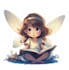 do cute illustrations  and characters for books of childrens