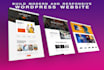 build modern and responsive wordpress website design