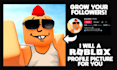a roblox gfx profile picture for you