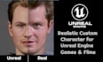 create realistic metahuman character with custom clothes for unreal engine game