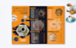 design a creative restaurant menu and digital food menu