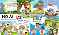 illustrate children book and kids book art