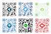 design unique, custom qr code design with logo in 1 hour